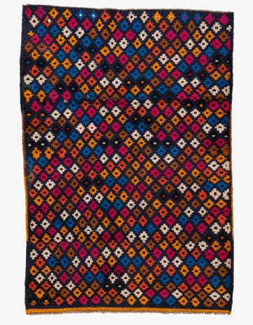 3' 1 x 4' 5 Hand Knotted Balouch Wool Rug