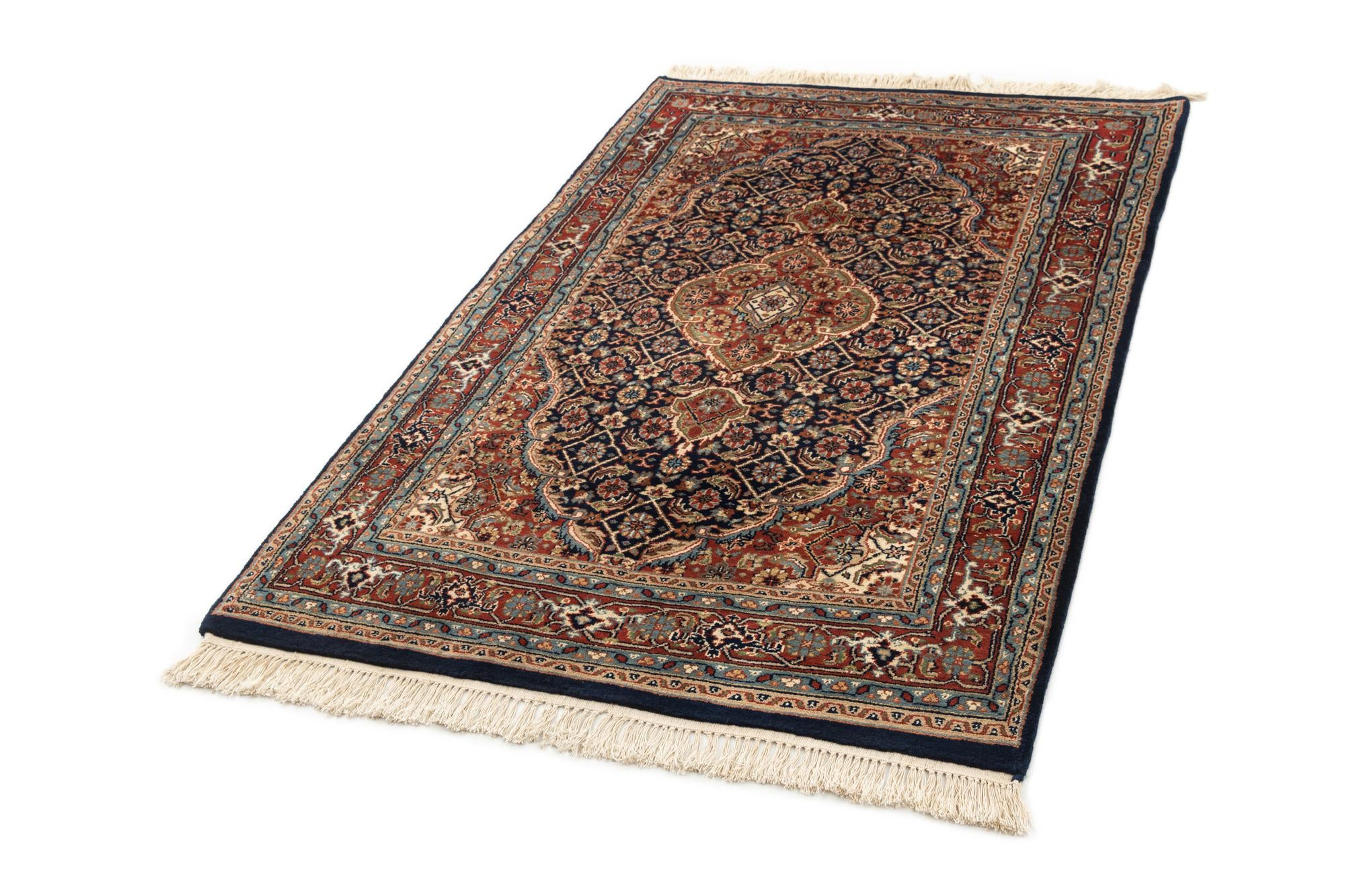 4' x 6' 5 Hand Knotted Bidjar Wool Rug