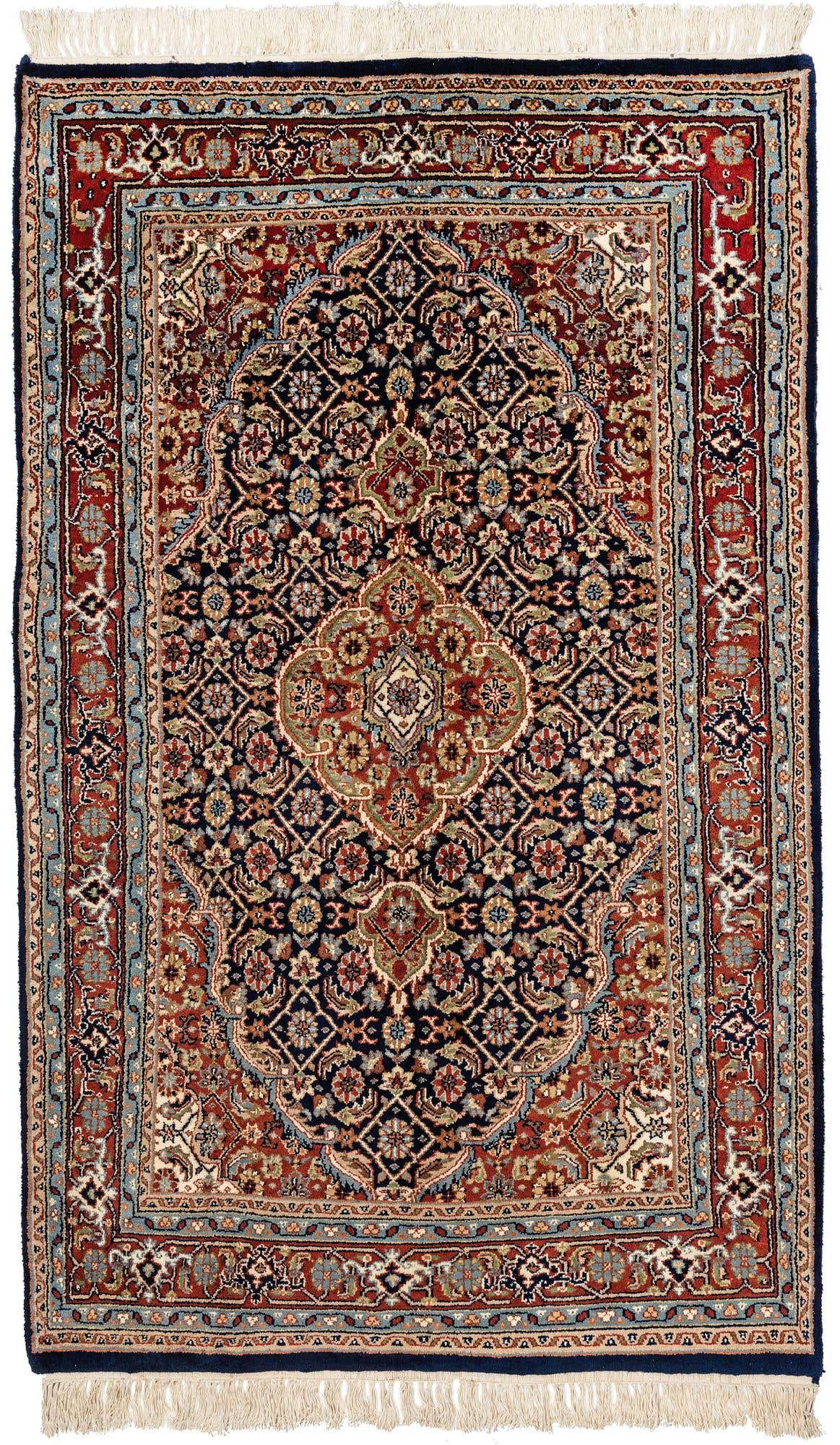 4' x 6' 5 Hand Knotted Bidjar Wool Rug