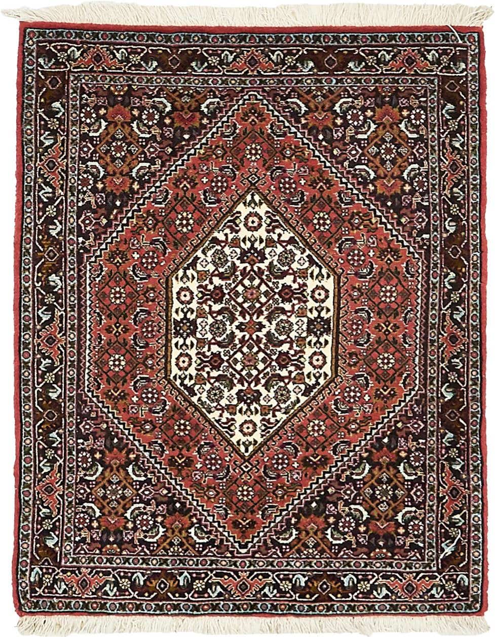 2' 5 x 3' 7 Hand Knotted Bidjar Persian Wool Rug