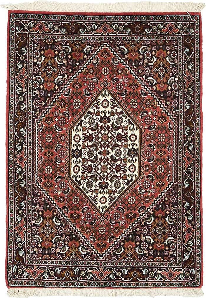 2' 5 x 3' 7 Hand Knotted Bidjar Persian Wool Rug