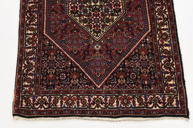 Detail image of 2' 4 x 3' 8 Hand Knotted Bidjar Persian Wool Rug