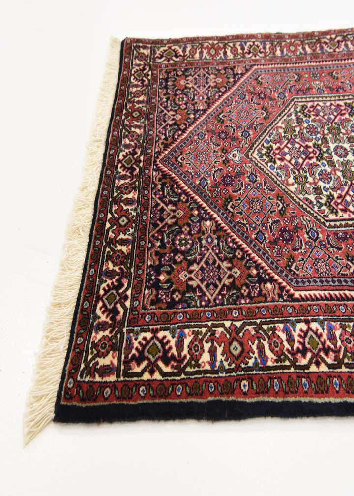 2' 4 x 3' 8 Hand Knotted Bidjar Persian Wool Rug