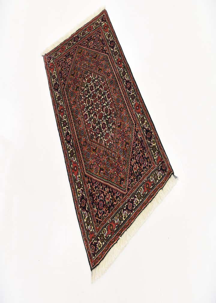 2' 4 x 3' 7 Hand Knotted Bidjar Persian Wool Rug