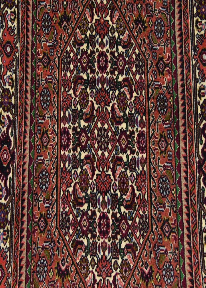 2' 4 x 3' 7 Hand Knotted Bidjar Persian Wool Rug