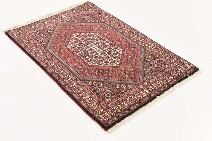 2' 5 x 3' 6 Hand Knotted Bidjar Persian Wool Rug