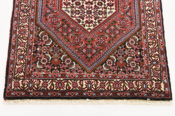 Detail image of 2' 5 x 3' 6 Hand Knotted Bidjar Persian Wool Rug
