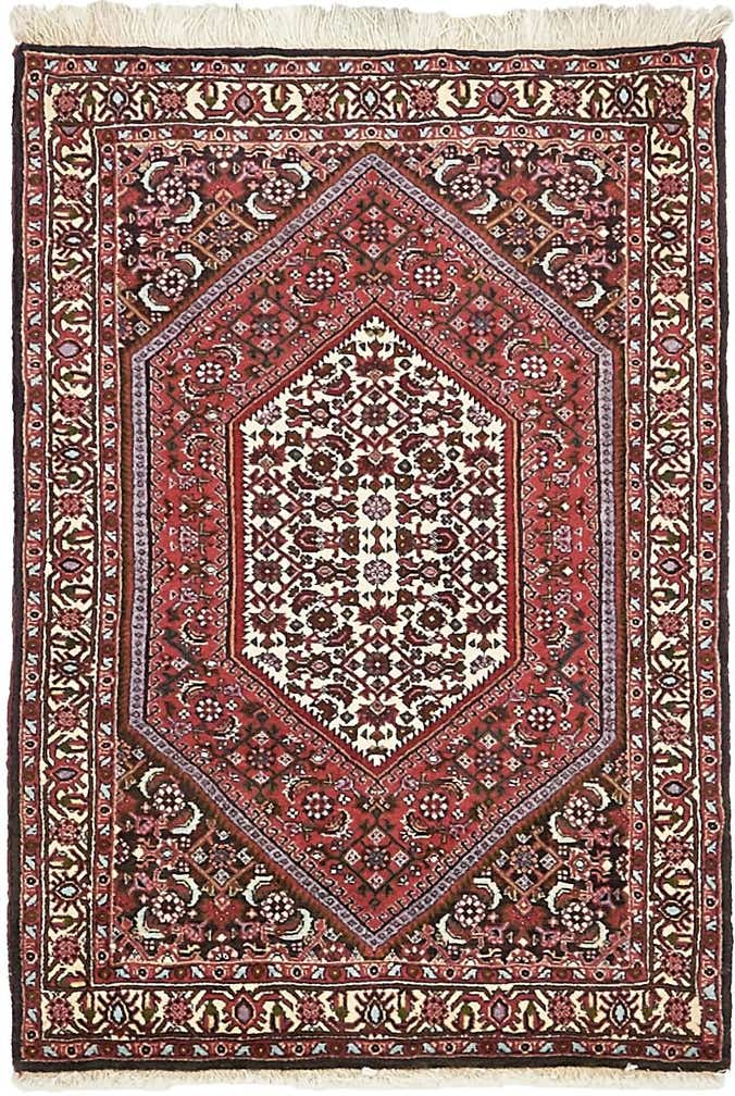 2' 5 x 3' 6 Hand Knotted Bidjar Persian Wool Rug