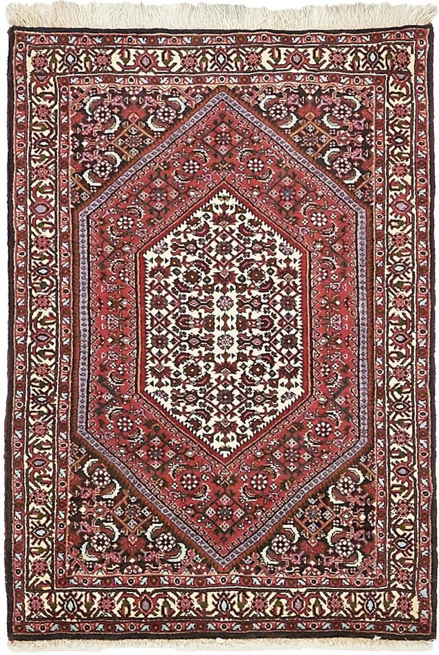 Detail image of 2' 5 x 3' 6 Hand Knotted Bidjar Persian Wool Rug