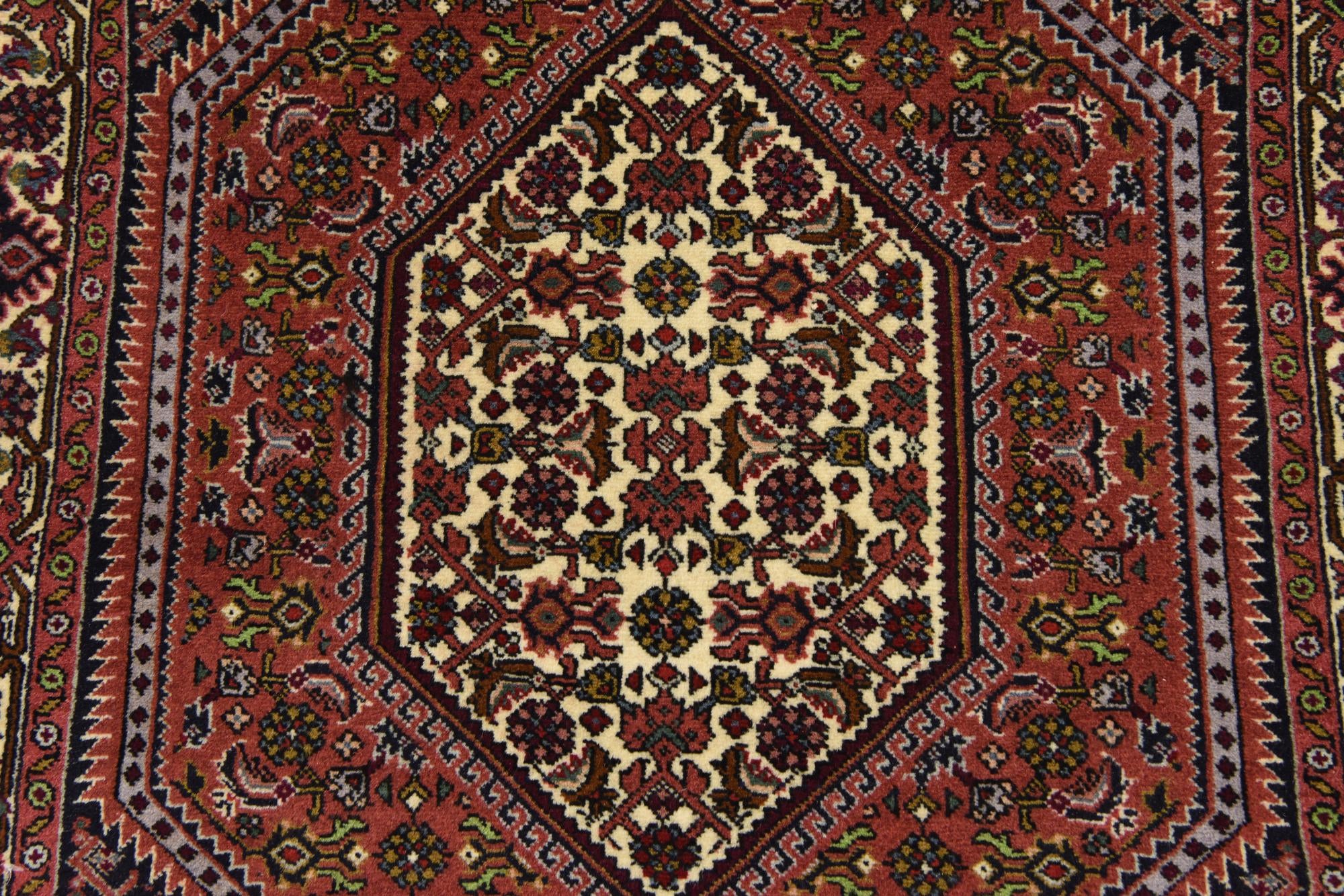 2' 6 x 3' 6 Hand Knotted Bidjar Persian Wool Rug