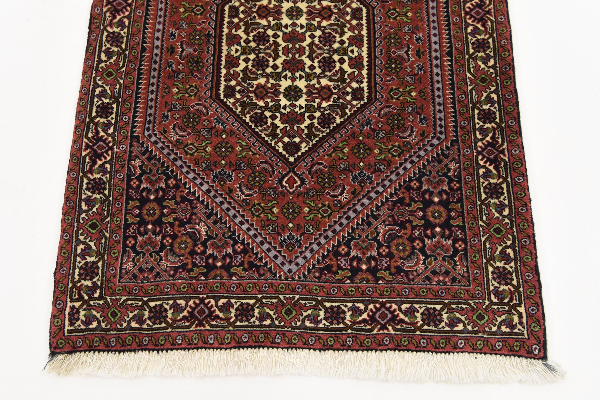 2' 6 x 3' 6 Hand Knotted Bidjar Persian Wool Rug