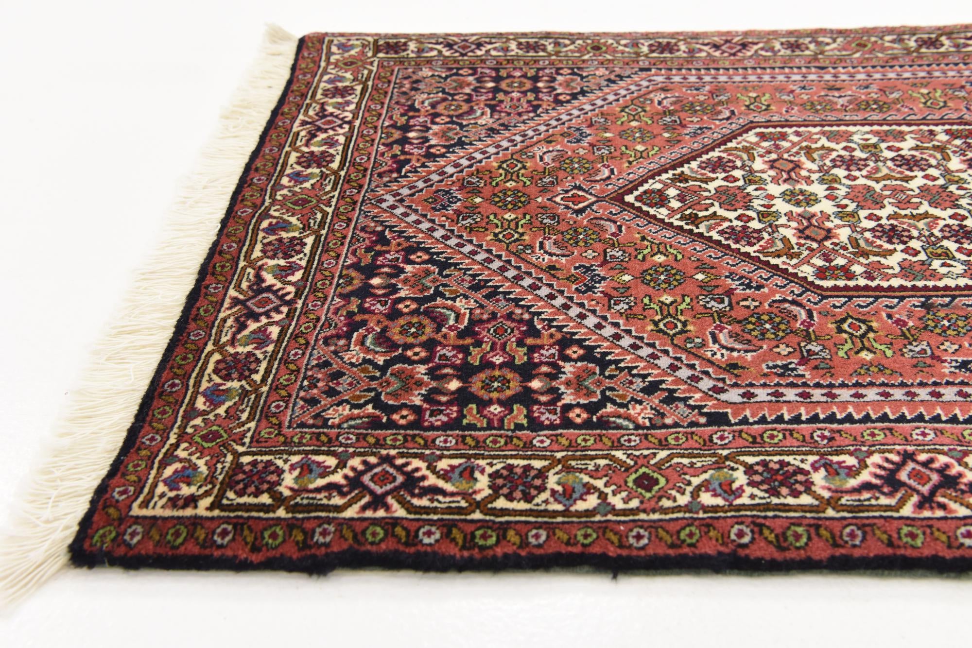 2' 6 x 3' 6 Hand Knotted Bidjar Persian Wool Rug