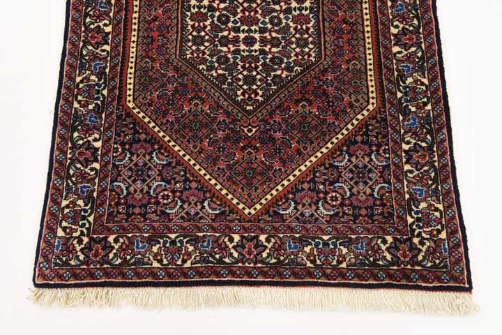 2' 4 x 3' 8 Hand Knotted Bidjar Persian Wool Rug