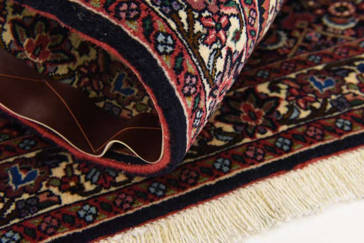 2' 4 x 3' 8 Hand Knotted Bidjar Persian Wool Rug