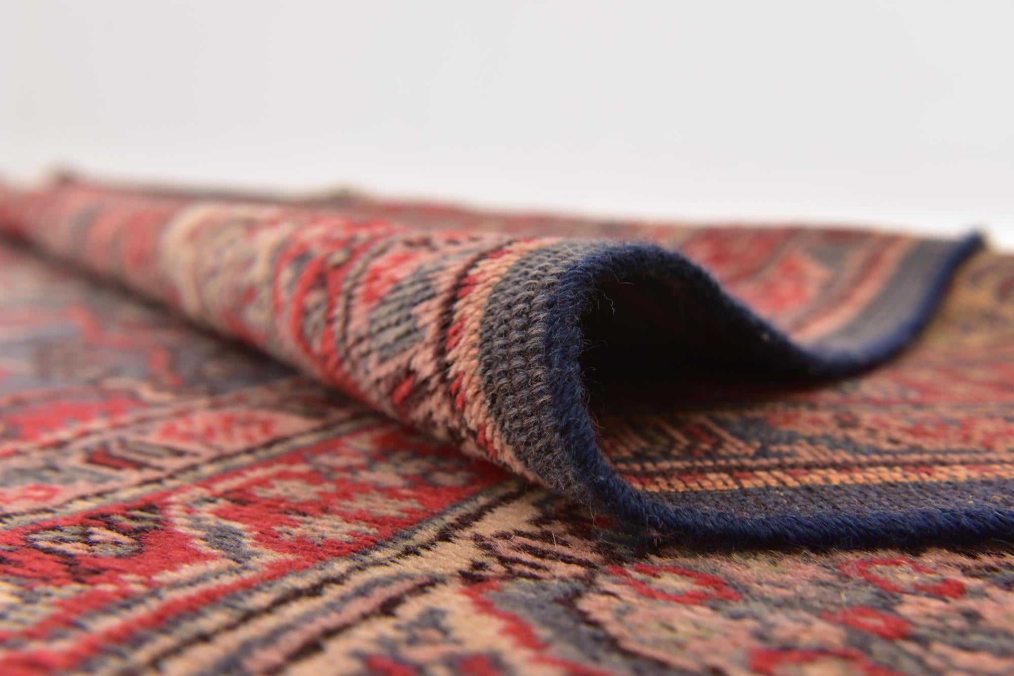 8' 8 x 11' 4 Hand Knotted Bidjar Persian Wool Rug