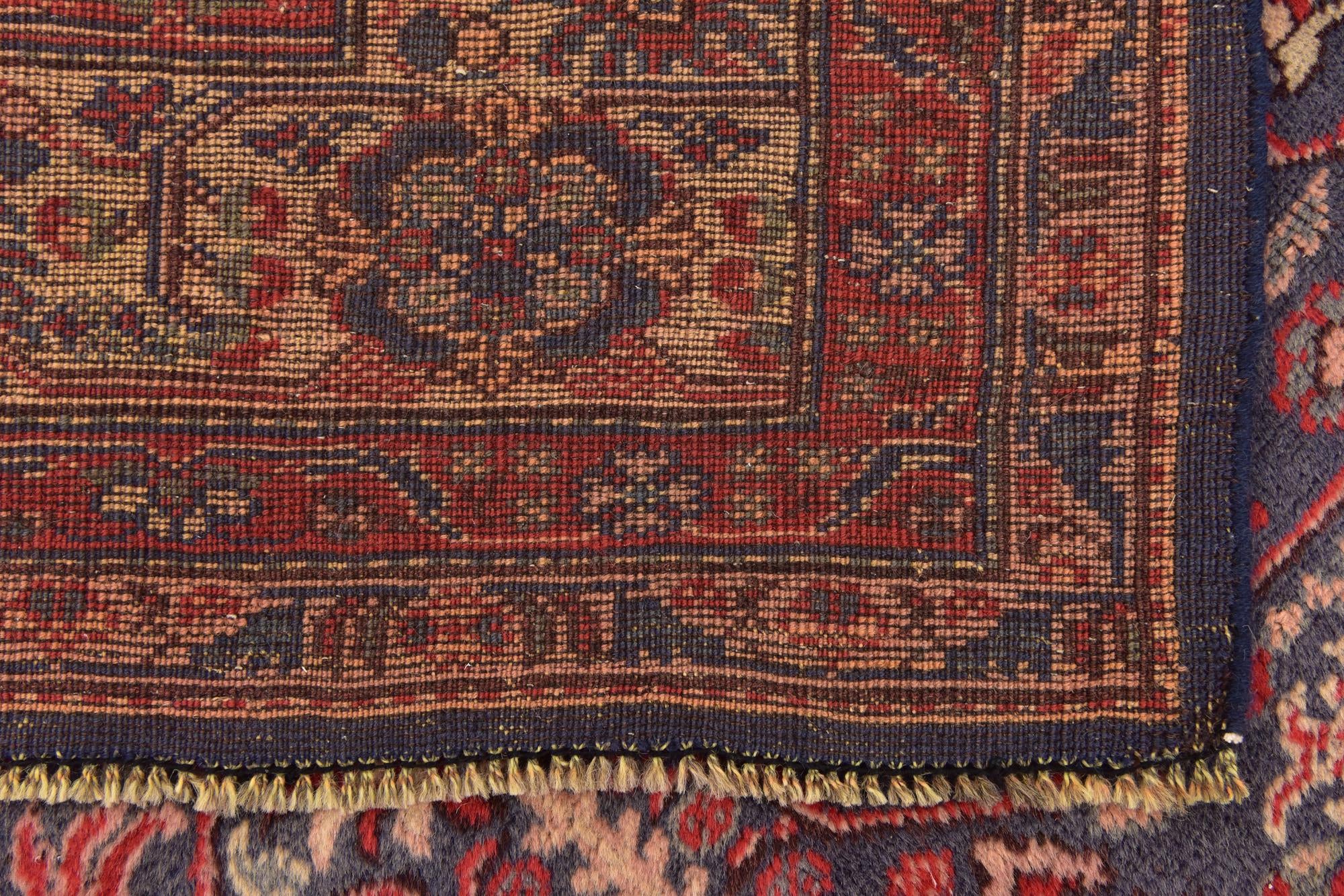 8' 8 x 11' 4 Hand Knotted Bidjar Persian Wool Rug