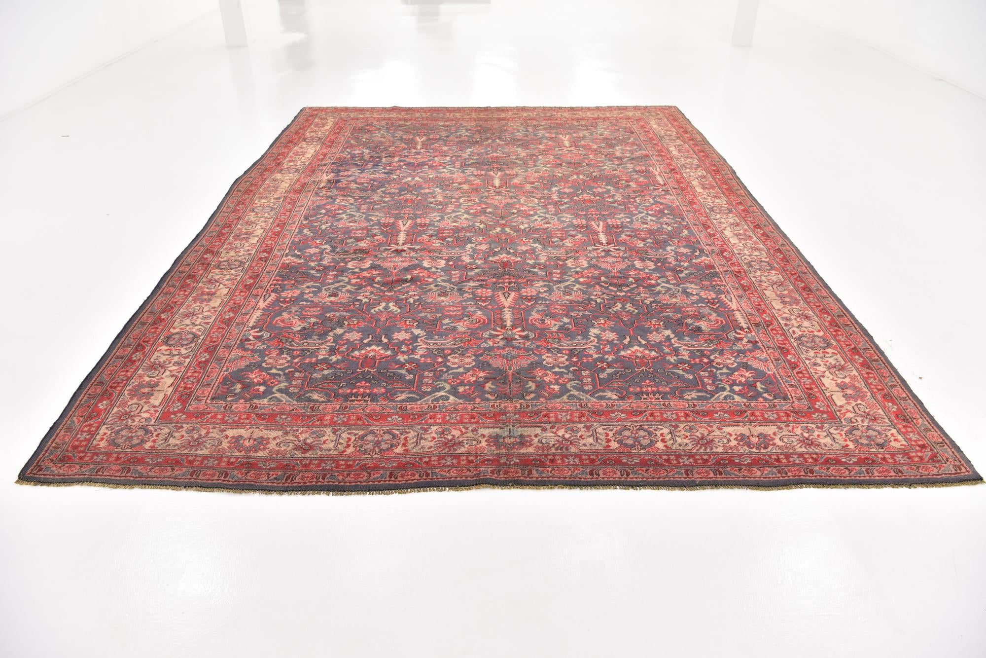 8' 8 x 11' 4 Hand Knotted Bidjar Persian Wool Rug