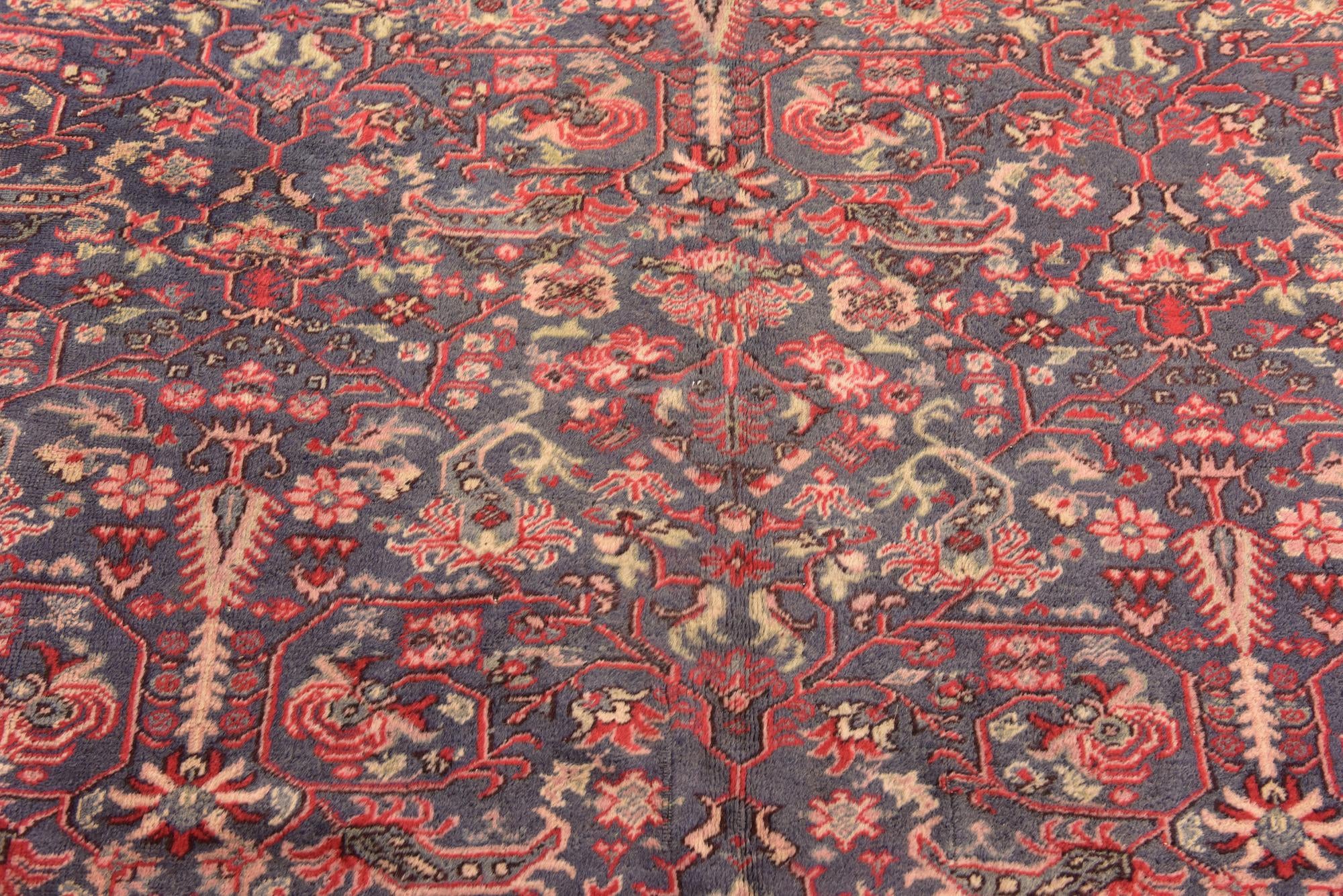 8' 8 x 11' 4 Hand Knotted Bidjar Persian Wool Rug