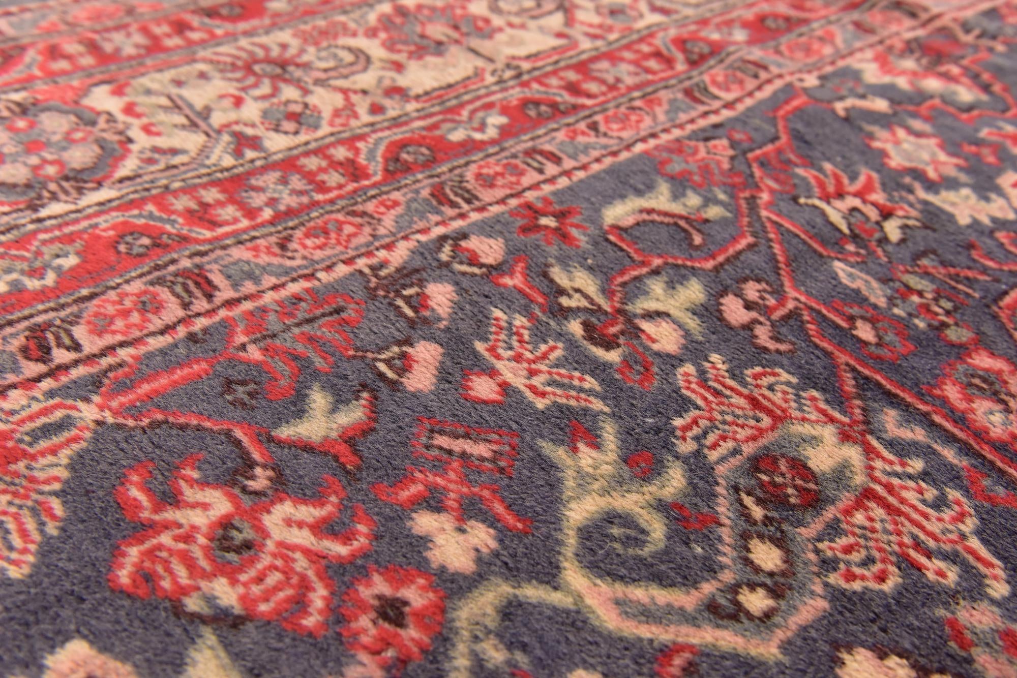 8' 8 x 11' 4 Hand Knotted Bidjar Persian Wool Rug