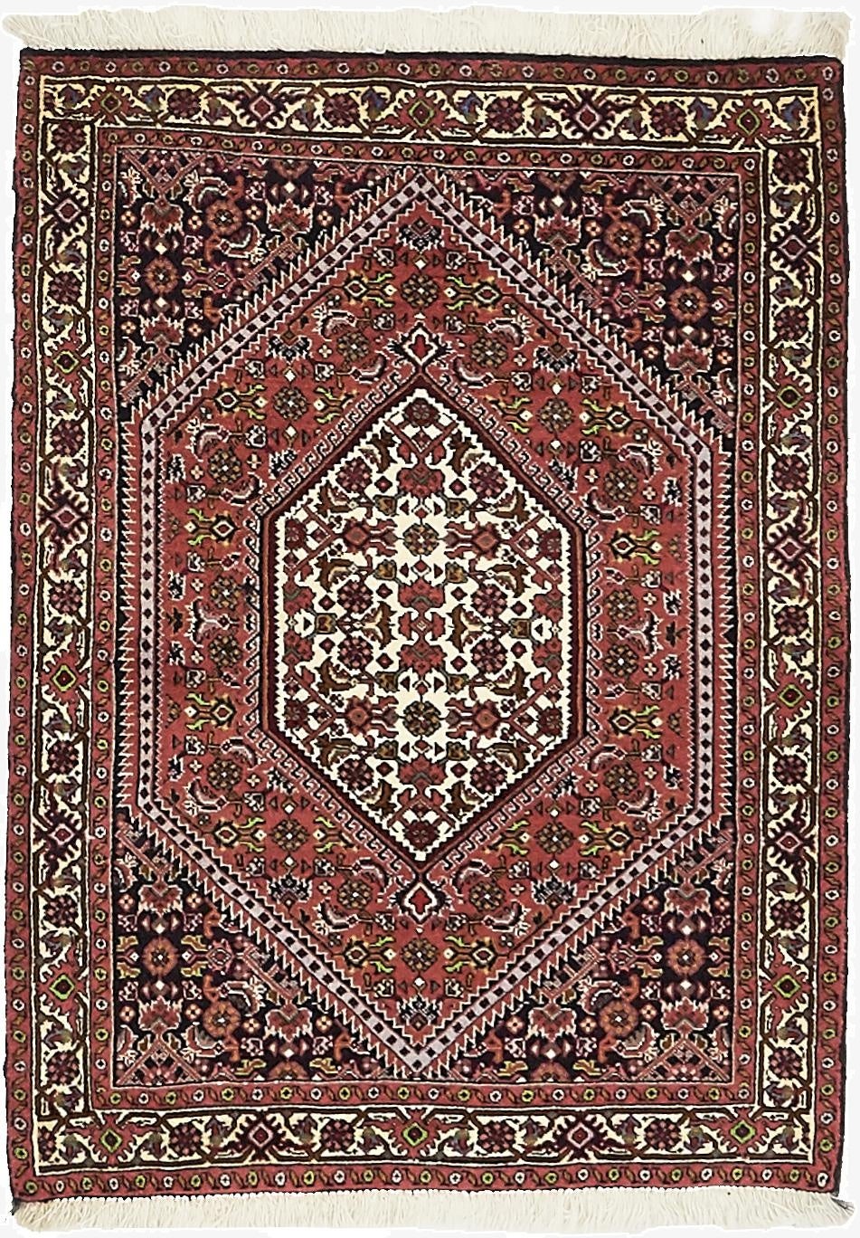 75cm x 107cm  Hand Knotted Bidjar Persian Wool Rug