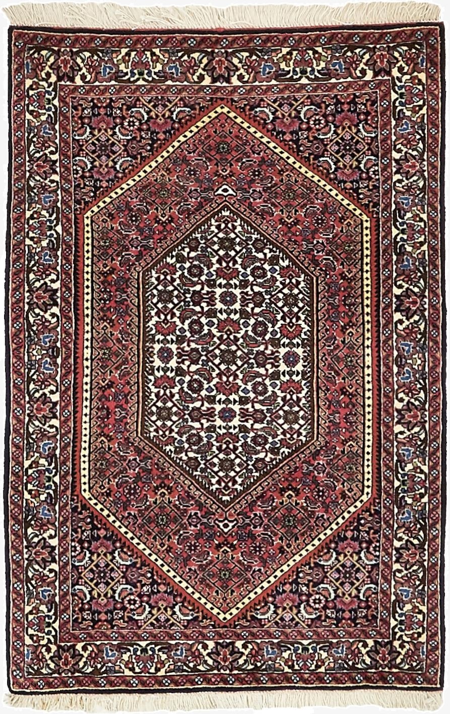 70cm x 112cm  Hand Knotted Bidjar Persian Wool Rug