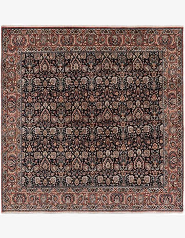 9' 10 x 9' 10 Hand Knotted Bidjar Persian Rug