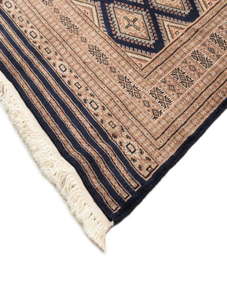 Detail image of 5' 6 x 7' 8  Hand Knotted Bokhara Oriental Wool Rug