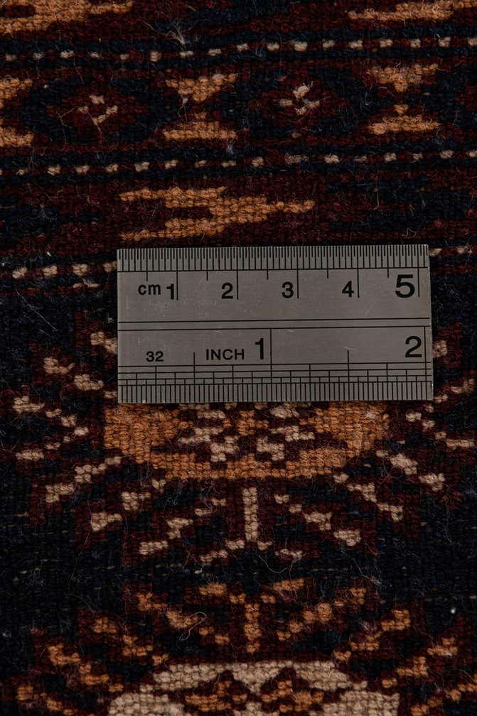 4' 3 x 6' Hand Knotted Bokhara Oriental Wool Rug