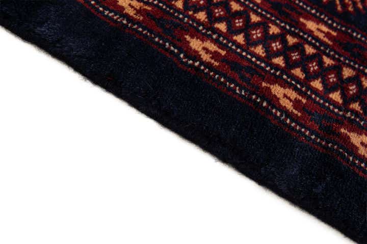 4' 3 x 6' Hand Knotted Bokhara Oriental Wool Rug
