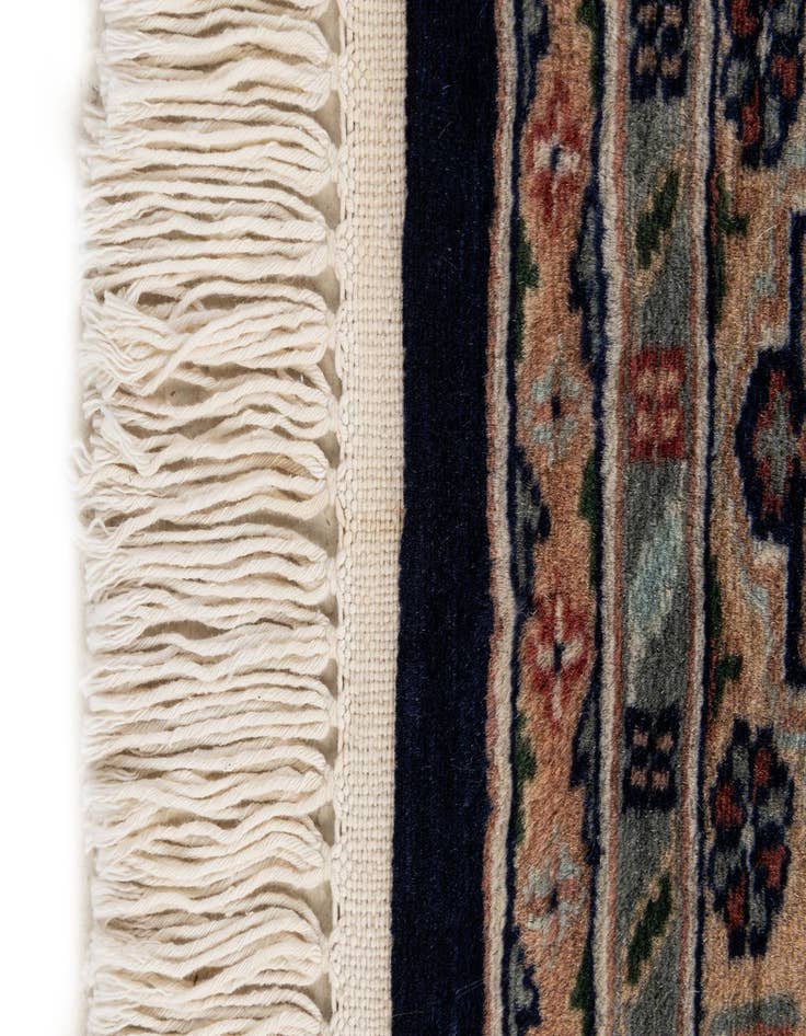Detail image of 4' 3 x 6' 2  Hand Knotted Bokhara Oriental Wool Rug