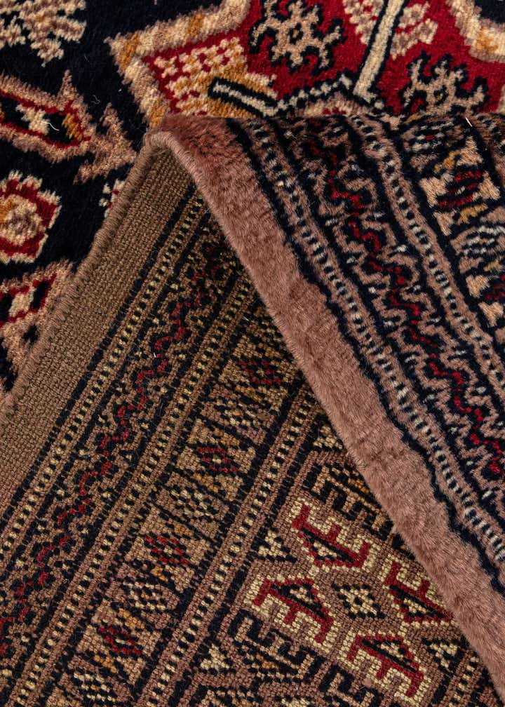 4' 2 x 6' 1 Hand Knotted Bokhara Oriental Wool Rug