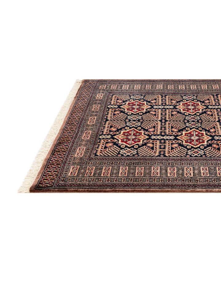 4' 2 x 6' 1 Hand Knotted Bokhara Oriental Wool Rug