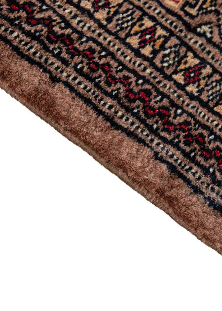 4' 2 x 6' 1 Hand Knotted Bokhara Oriental Wool Rug