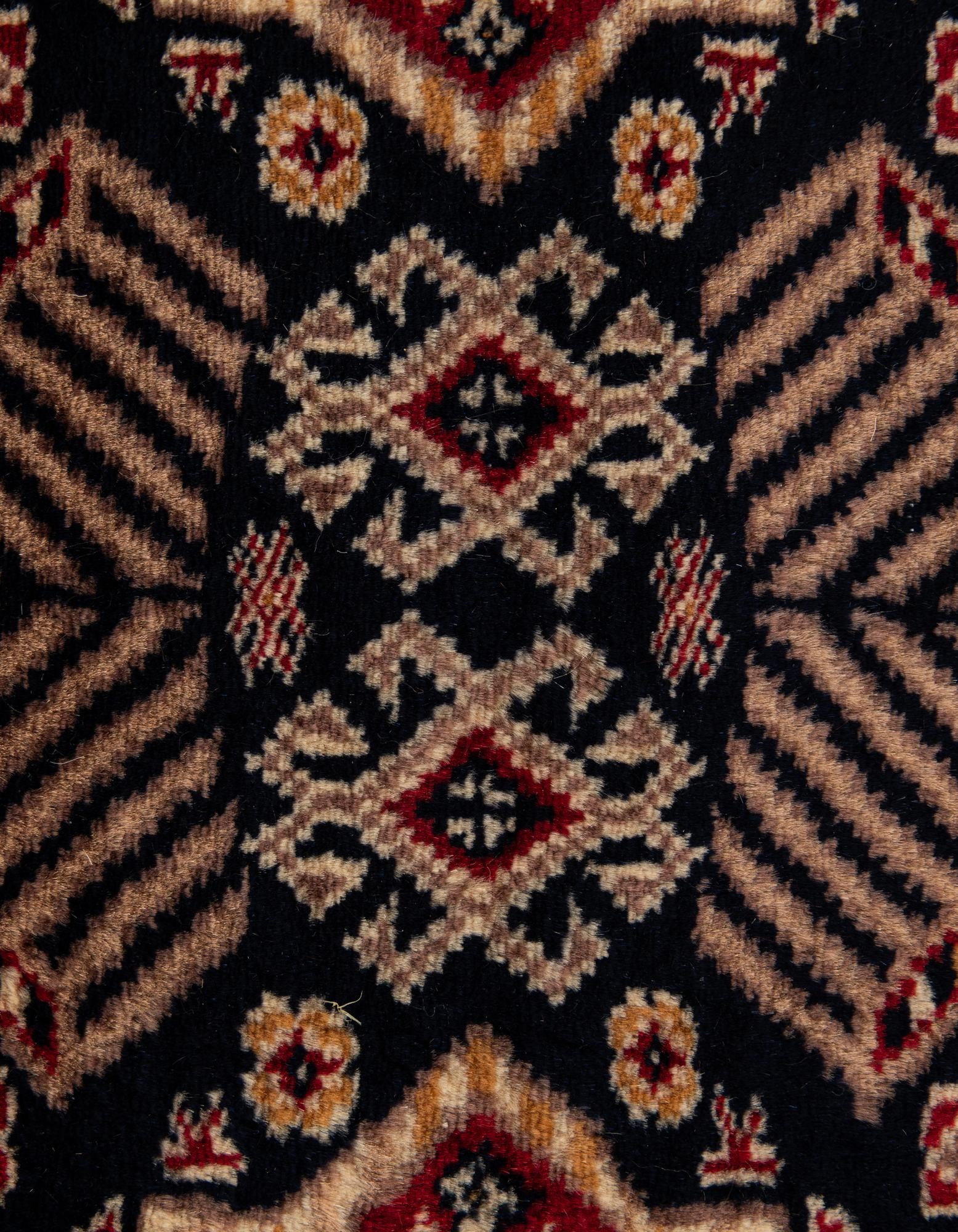 4' 2 x 6' 1 Hand Knotted Bokhara Oriental Wool Rug