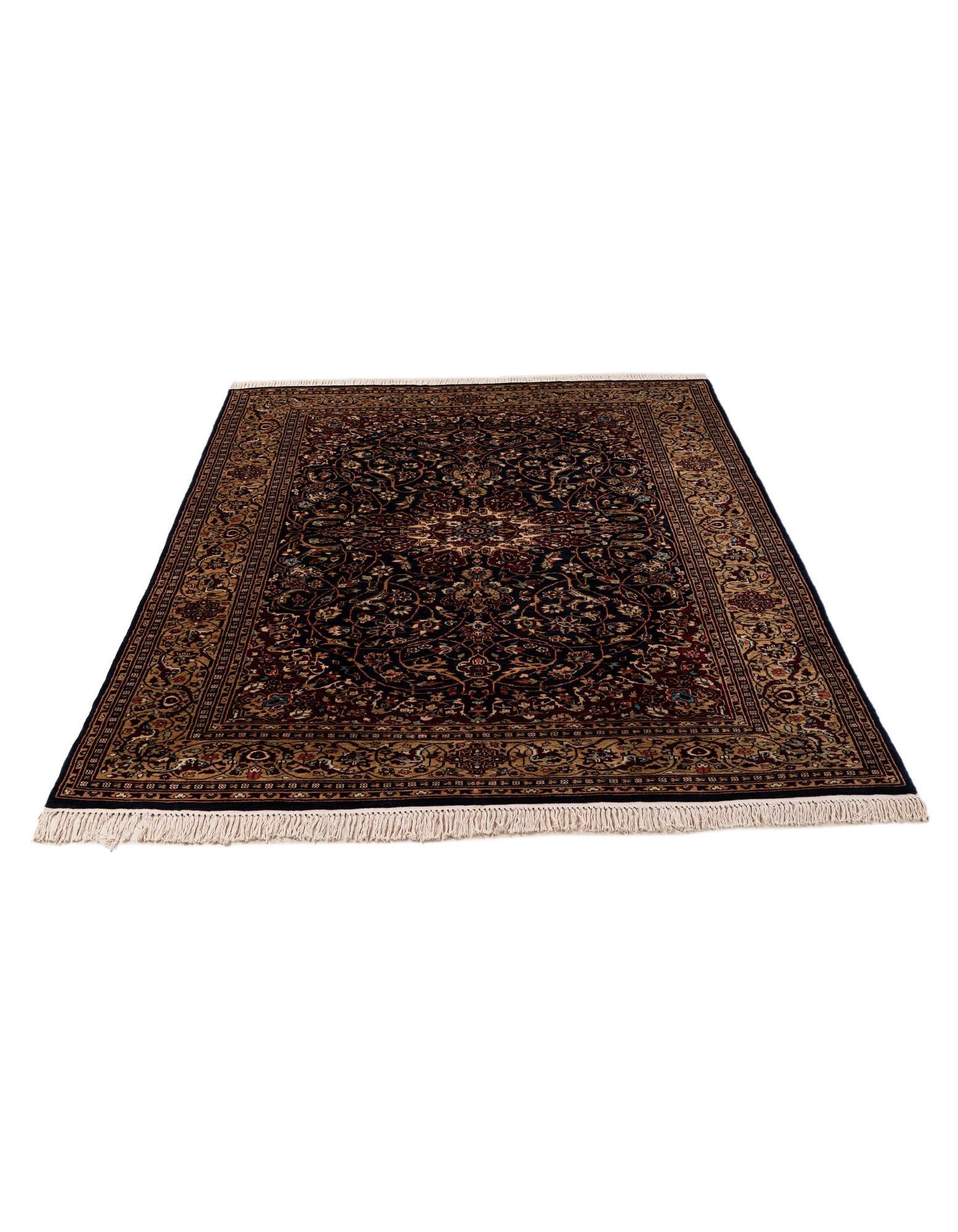 5' 11 x 9' 2 Hand Knotted Bokhara Wool Rug