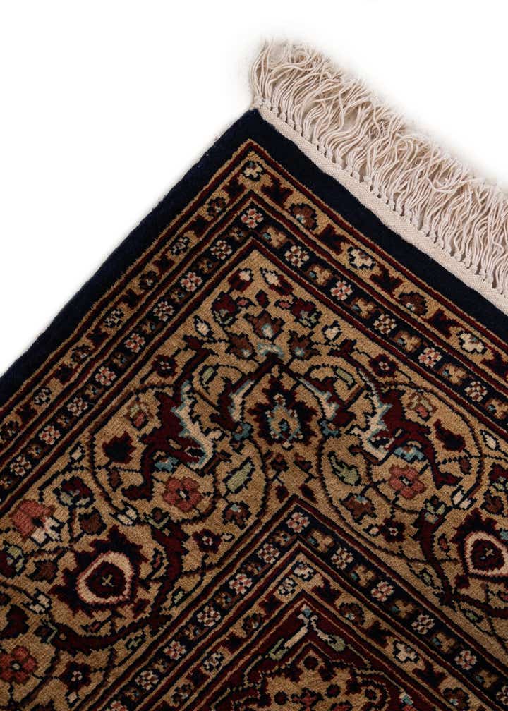 5' 11 x 9' 2 Hand Knotted Bokhara Wool Rug