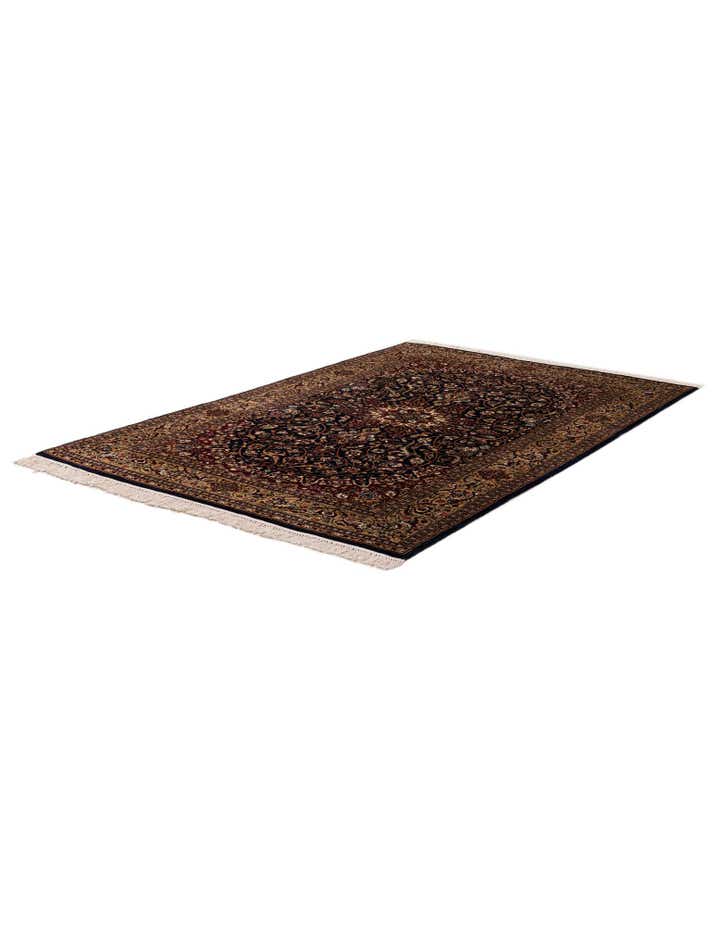 5' 11 x 9' 2 Hand Knotted Bokhara Wool Rug