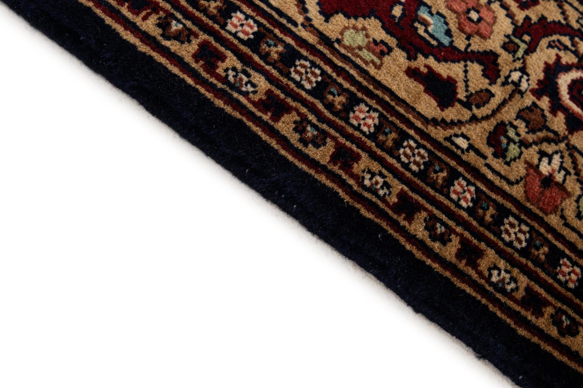 5' 11 x 9' 2 Hand Knotted Bokhara Wool Rug