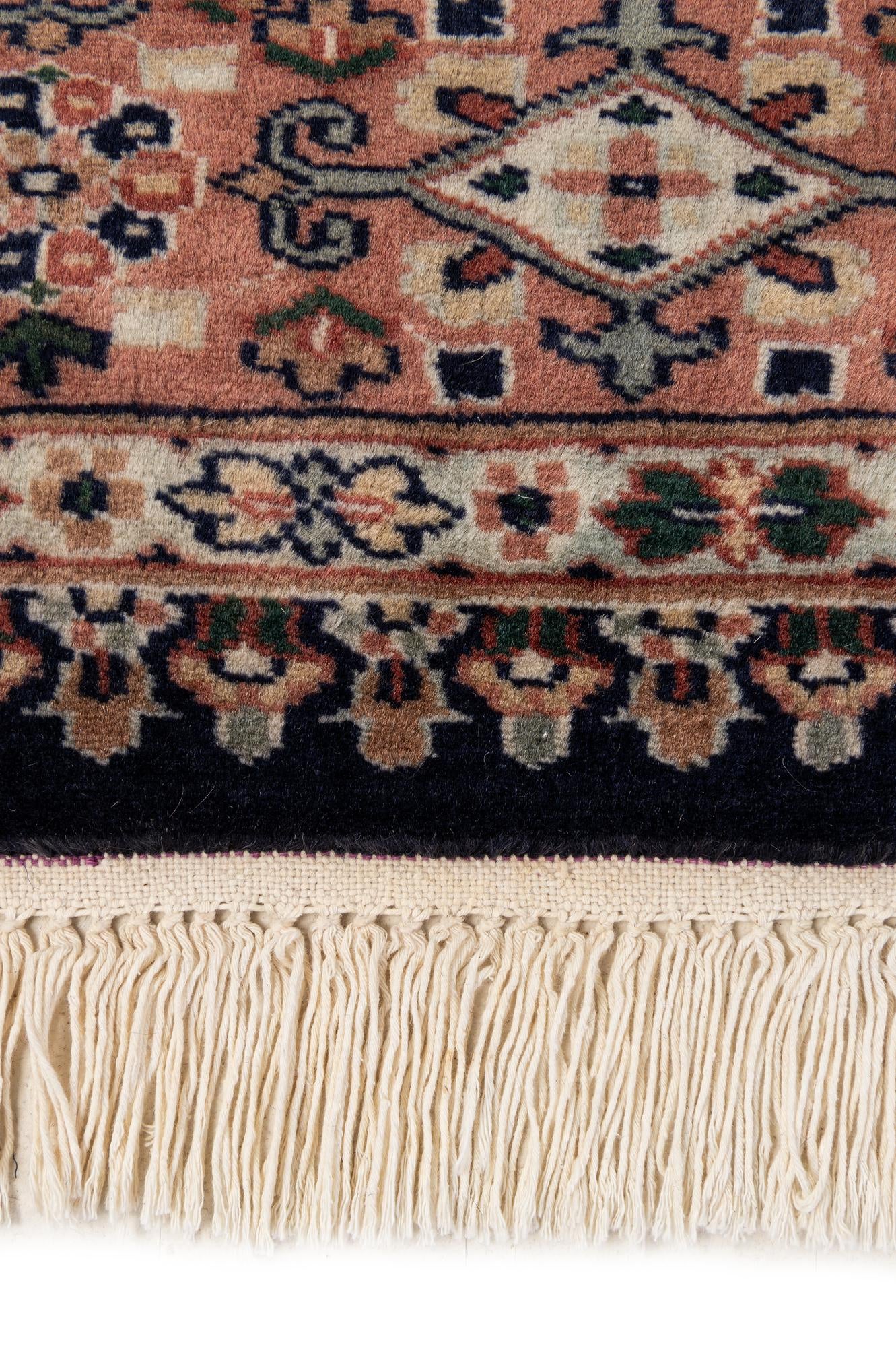 4' 4 x 6' 2 Hand Knotted Bokhara Oriental Wool Rug