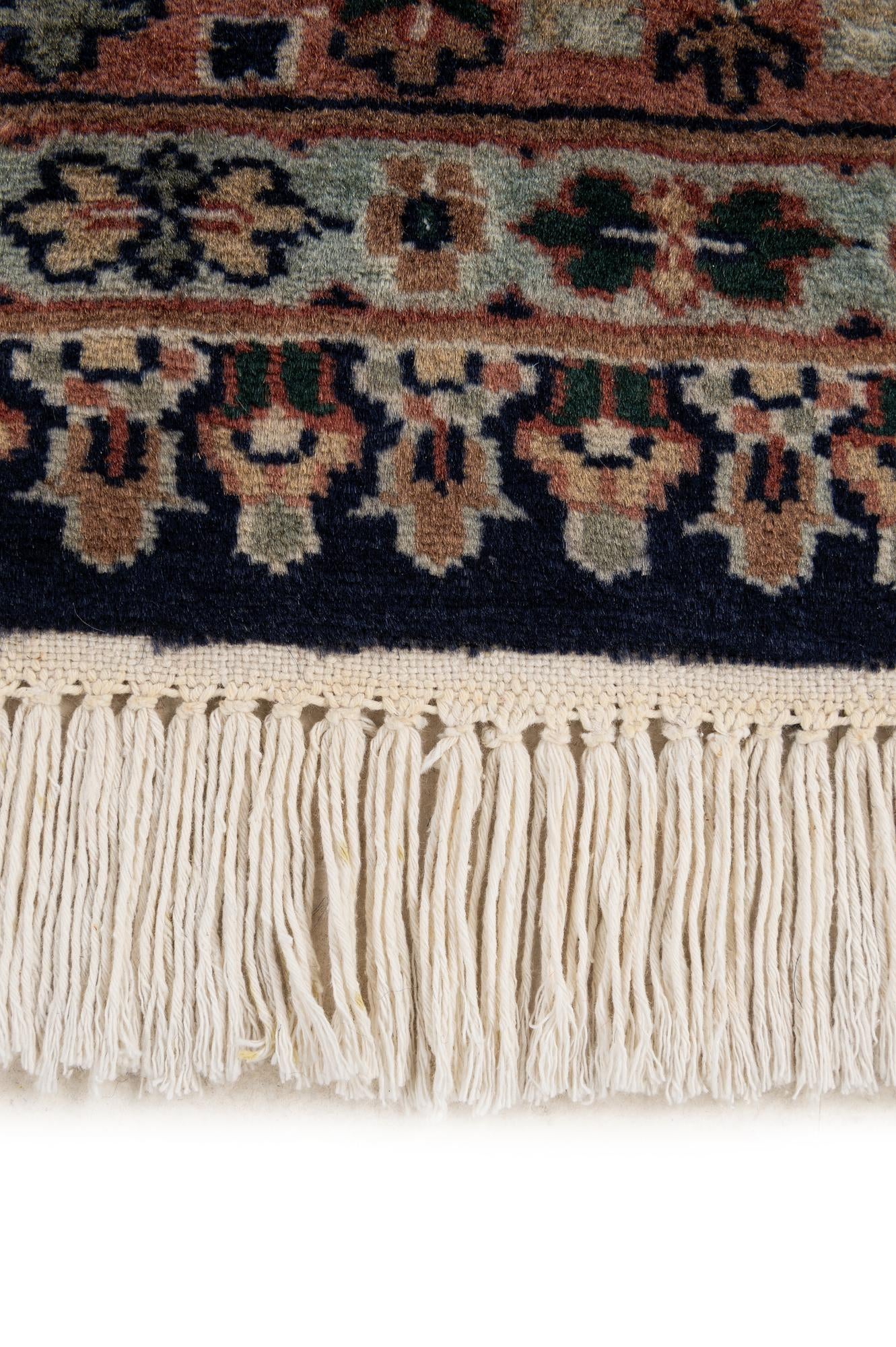 4' 4 x 6' 2 Hand Knotted Bokhara Oriental Wool Rug