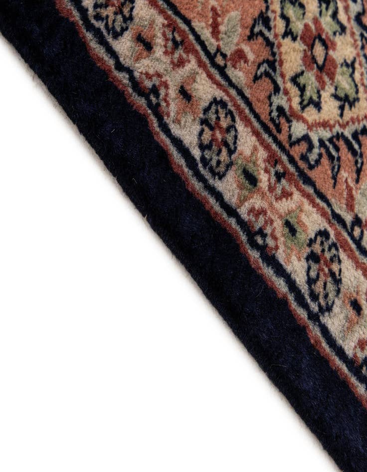 Detail image of 4' 3 x 6'  Hand Knotted Bokhara Oriental Wool Rug