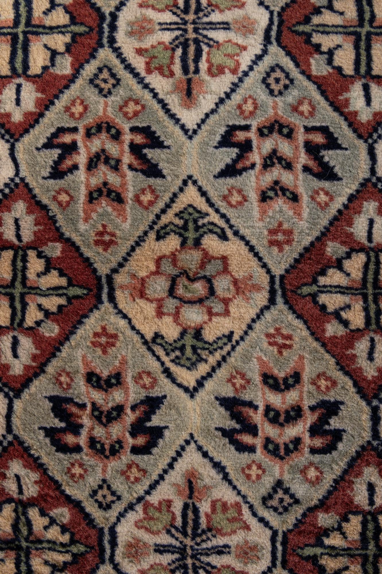 4' 3 x 6' Hand Knotted Bokhara Oriental Wool Rug