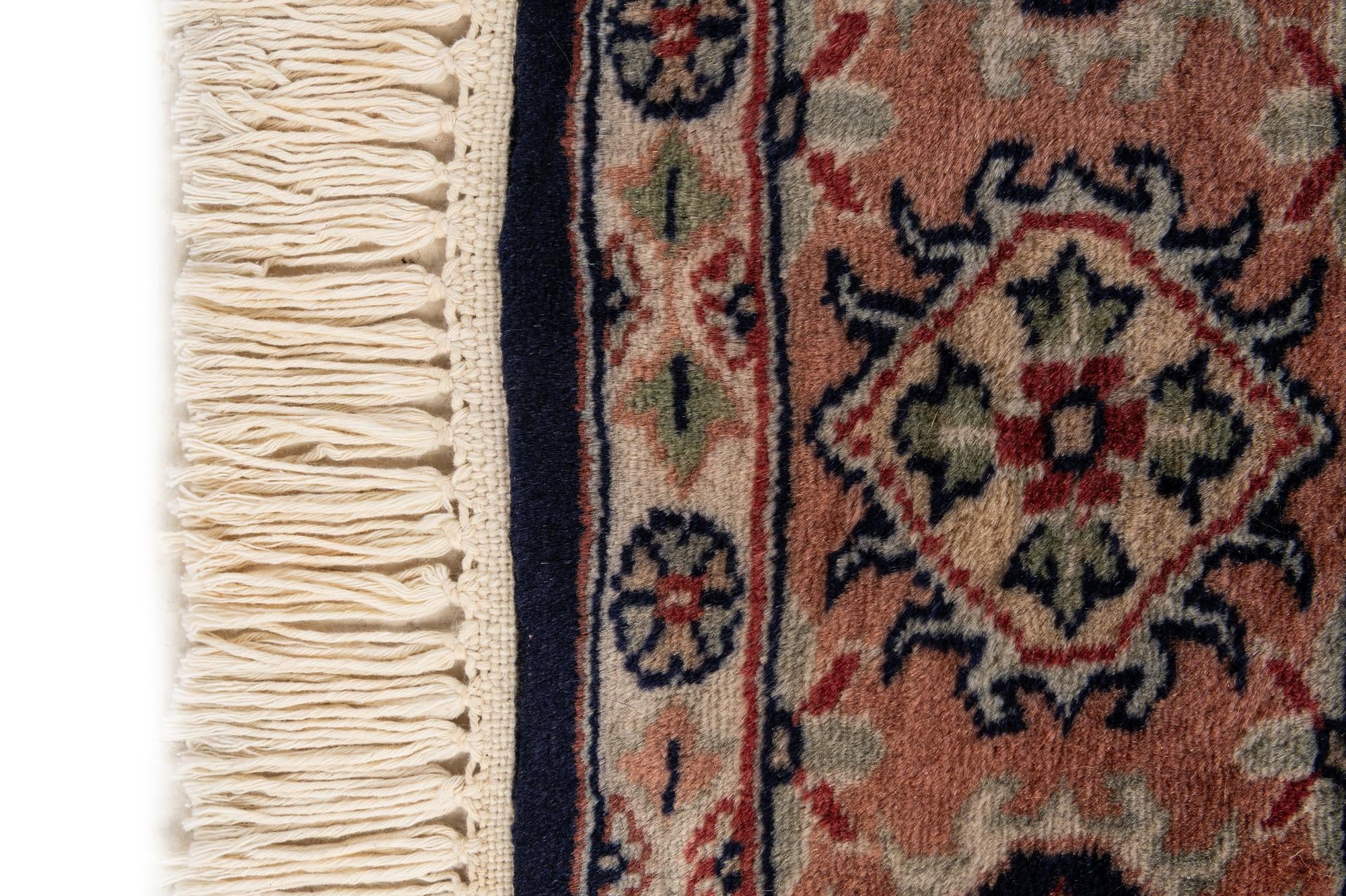 4' 3 x 6' Hand Knotted Bokhara Oriental Wool Rug