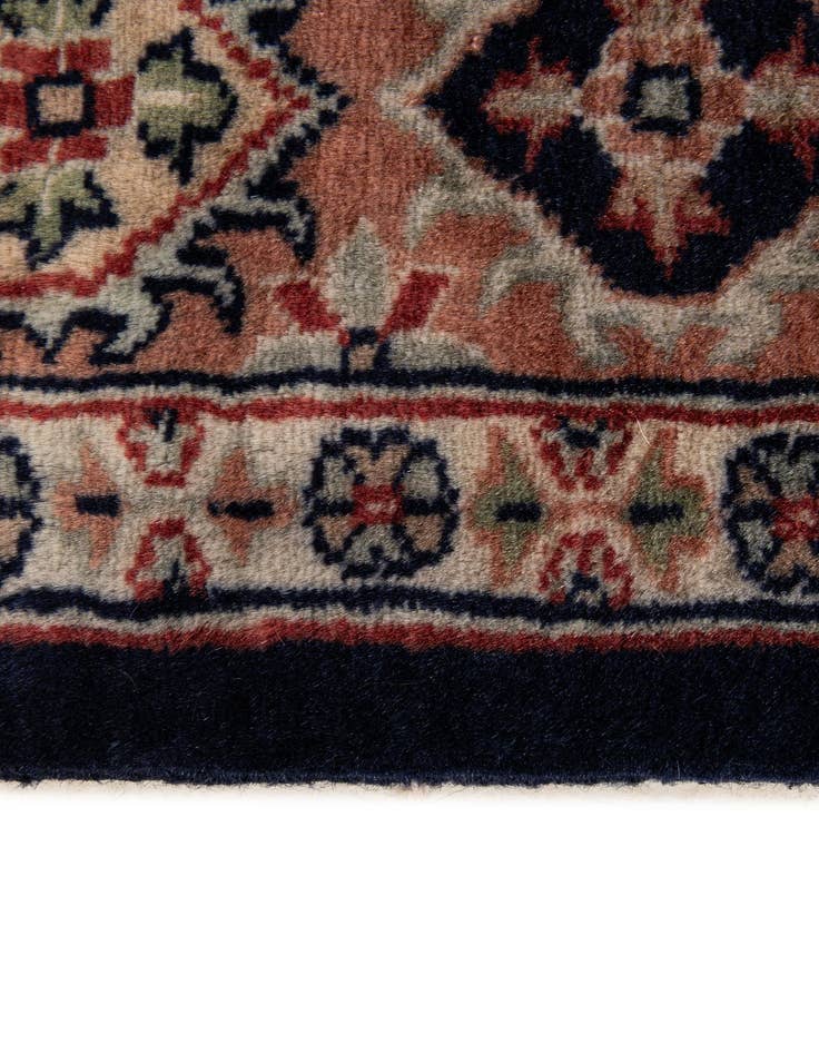 Detail image of 4' 3 x 6'  Hand Knotted Bokhara Oriental Wool Rug