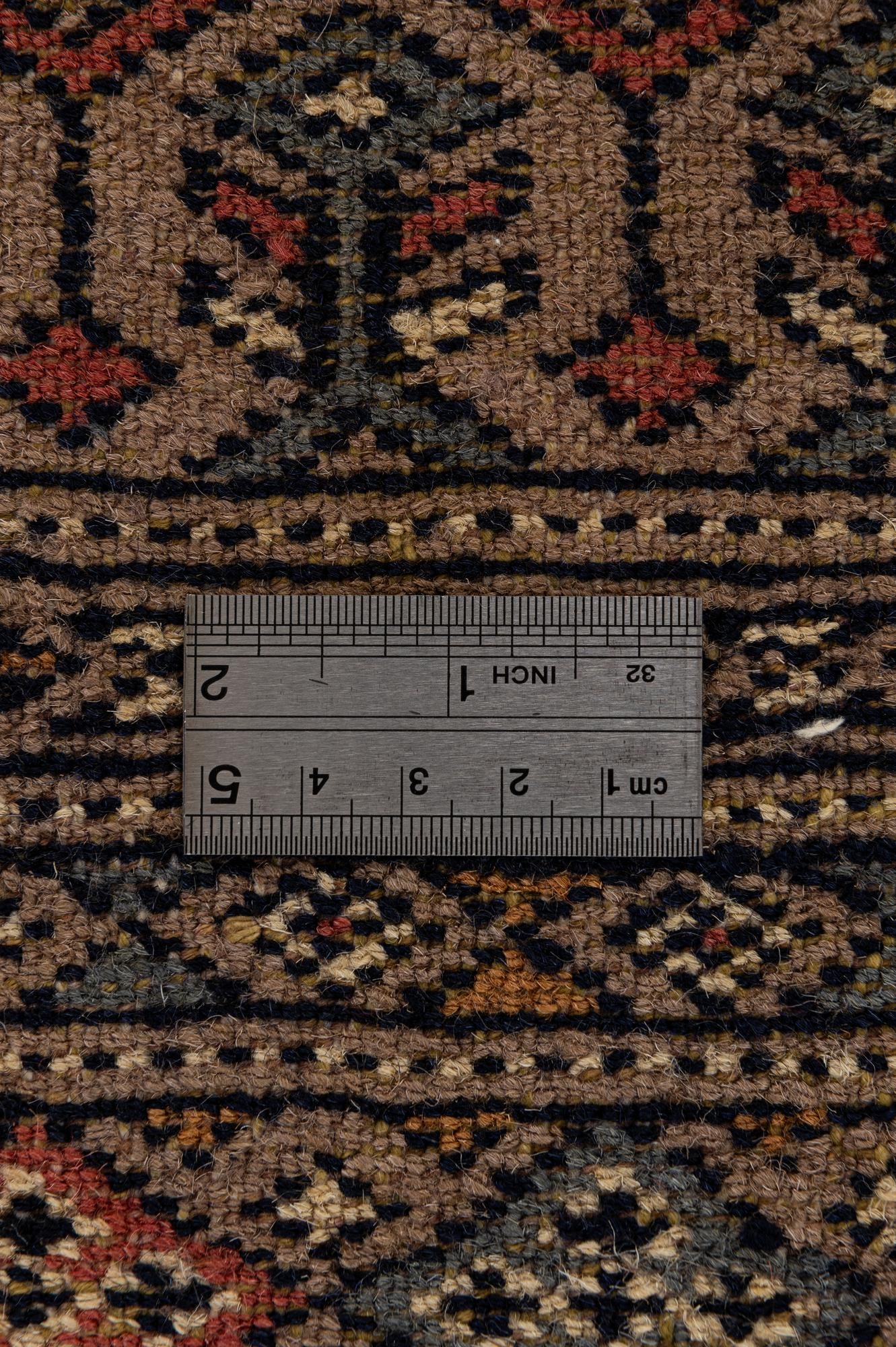 4' 3 x 6' 6 Hand Knotted Bokhara Oriental Wool Rug