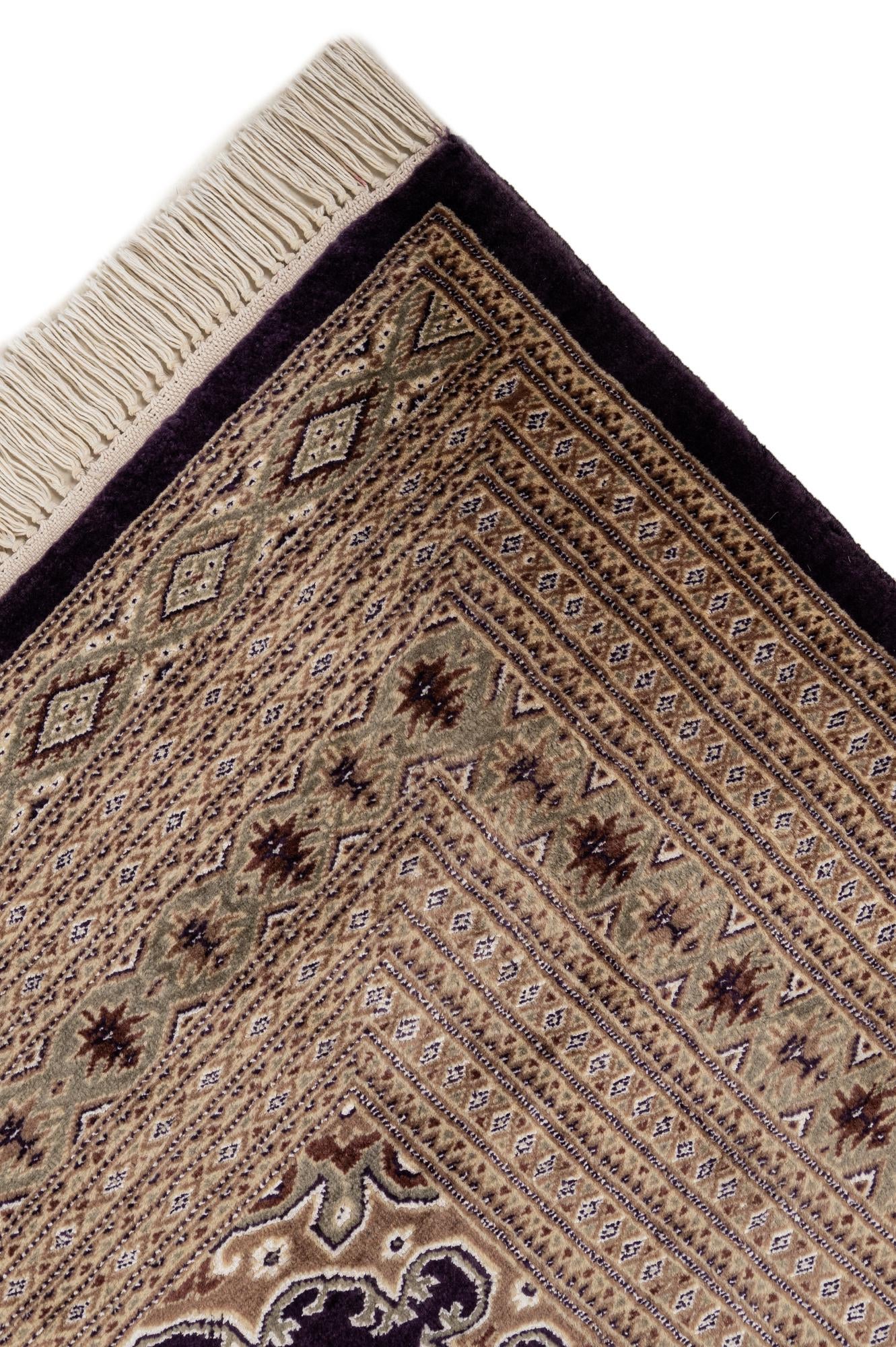 8' 5 x 10' 3 Hand Knotted Bokhara Oriental Rug