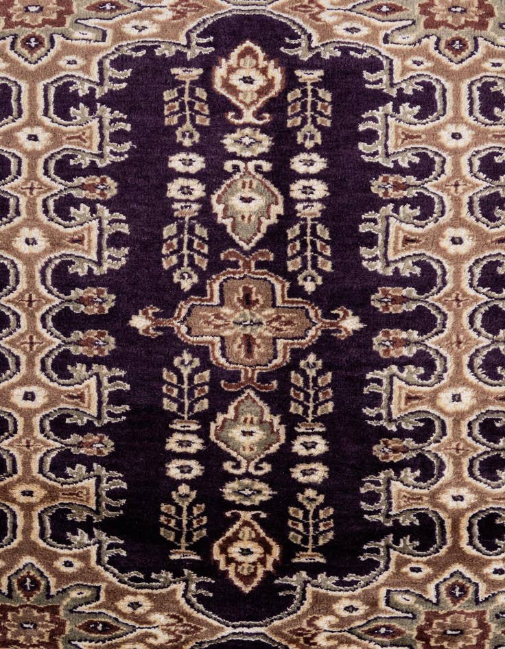 Detail image of 8' 5 x 10' 3  Hand Knotted Bokhara Oriental Rug