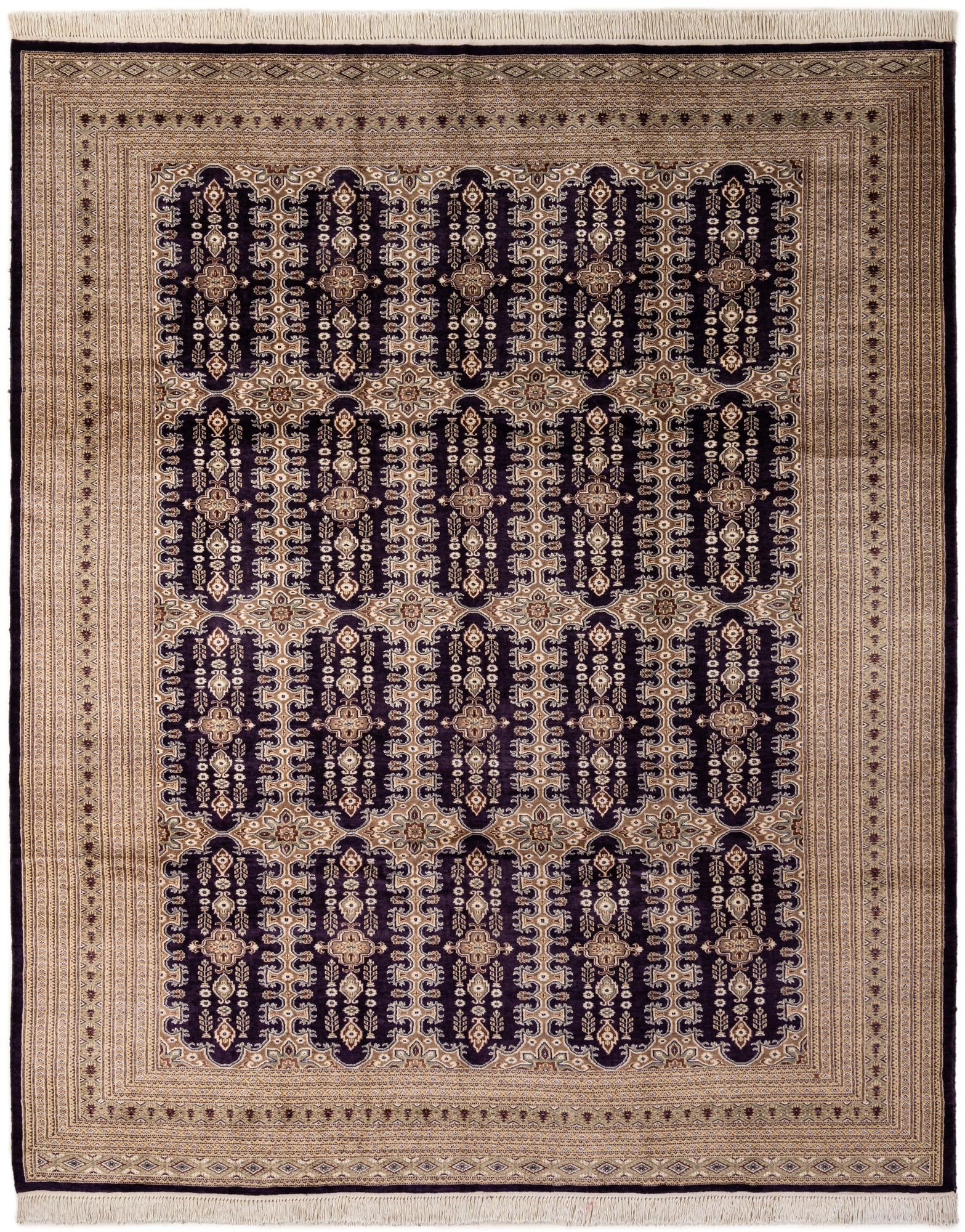 8' 5 x 10' 3 Hand Knotted Bokhara Oriental Rug