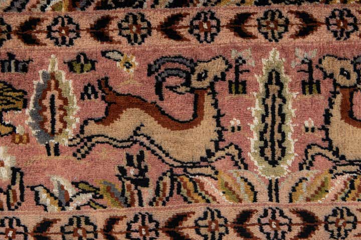 3' 3 x 5' 4 Hand Knotted Bokhara Oriental Rug