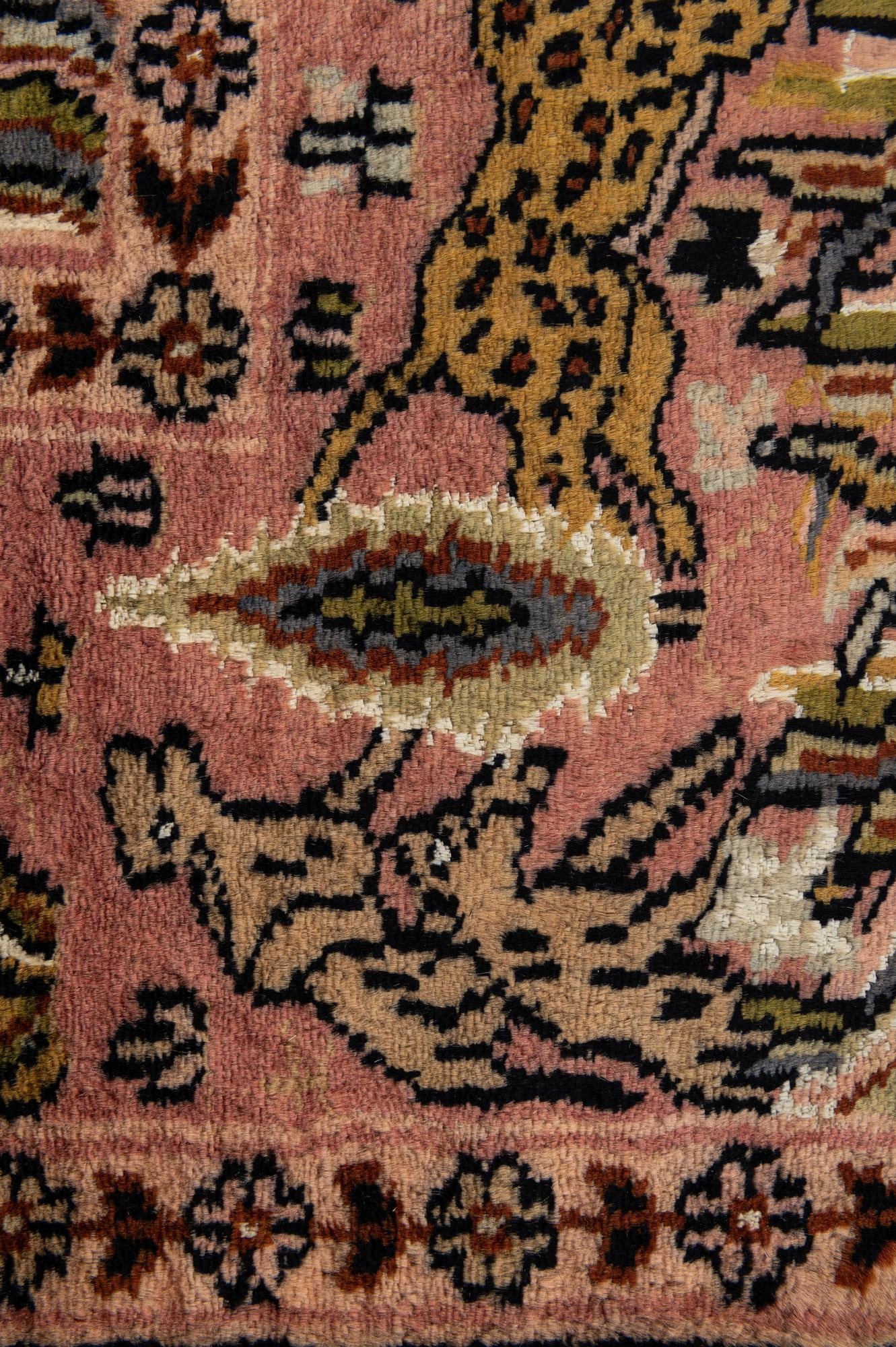 3' 3 x 5' 4 Hand Knotted Bokhara Oriental Rug